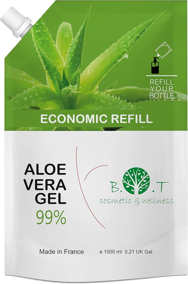 Organic Aloe Vera Gel, 1 litre