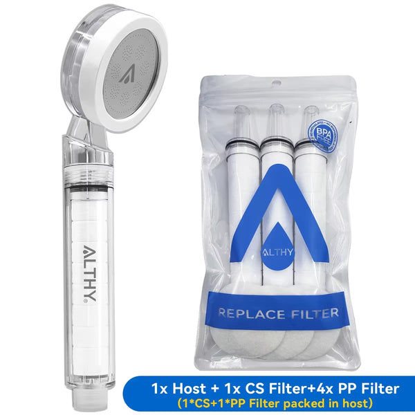 Filter Shower Head, 3-Stage
