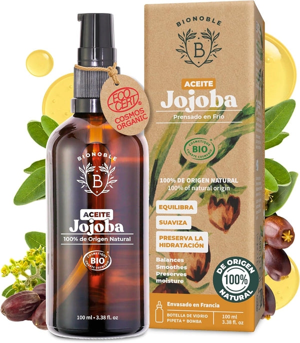 BIONOBLE Organic Jojoba Oil, 100 ml