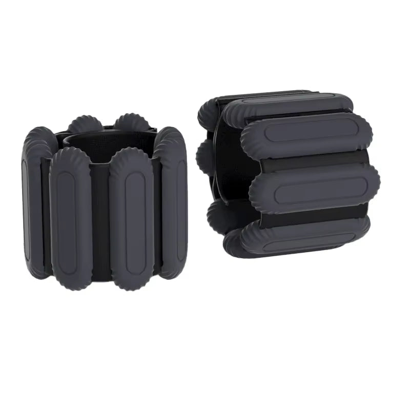 TINSOL Adjustable Silicone Wrist Ankle Weights 500G / 1Lb for Men Women Swimming Fitness Pilates Yoga Running Walking Travel Gym