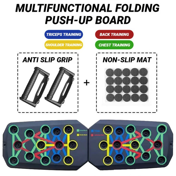 Foldable Push-Up Board
