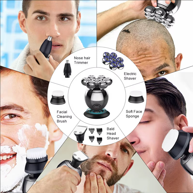 7D floating head shaver