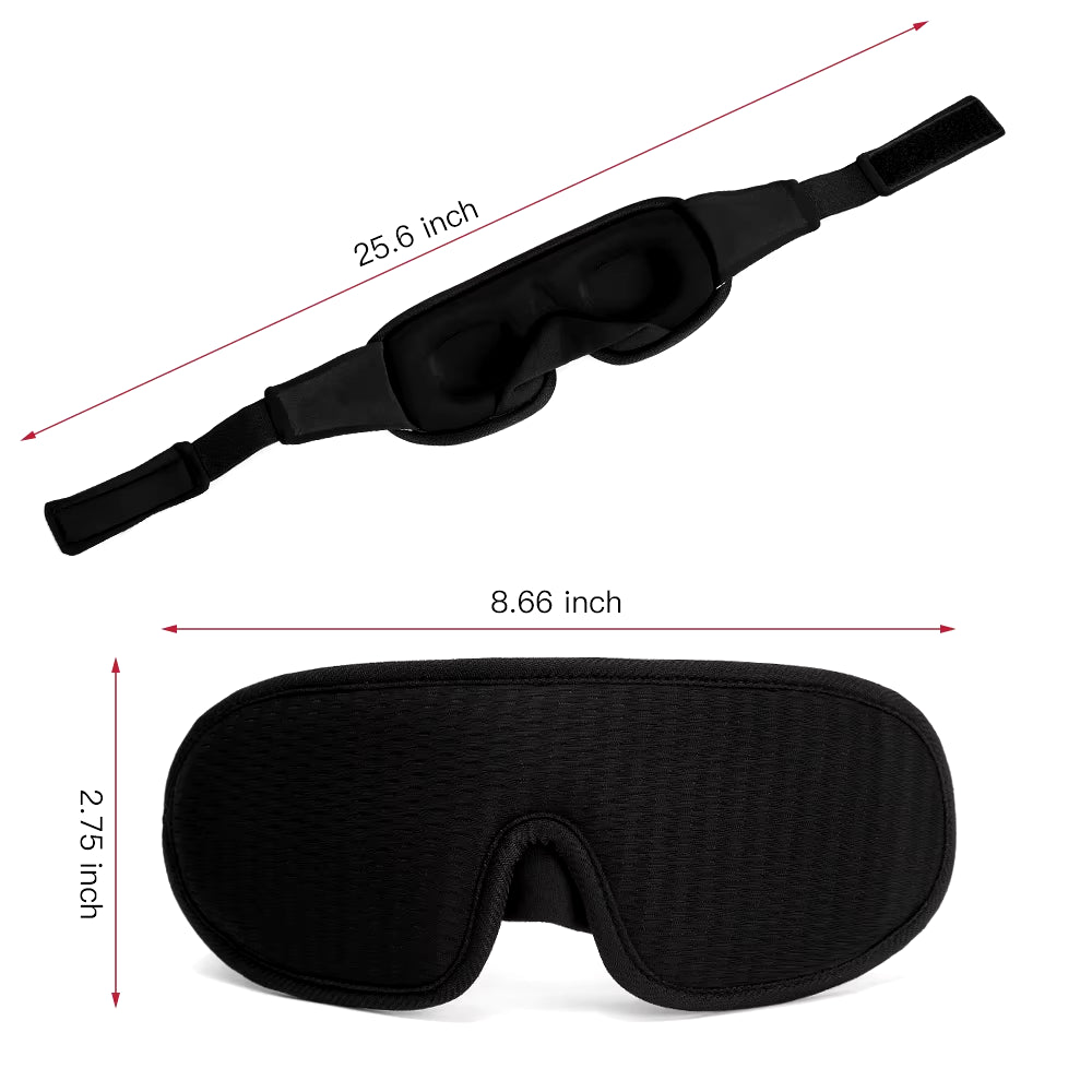 3D blackout sleep mask