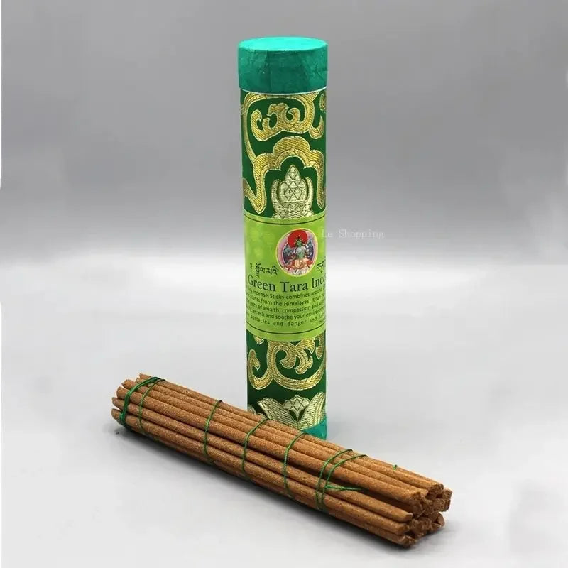24Pcs Nepal Natural Handmade Tibetan Incense Thread DIY for Buddha Incense Indoor Incense Soothing Spiritual Purification