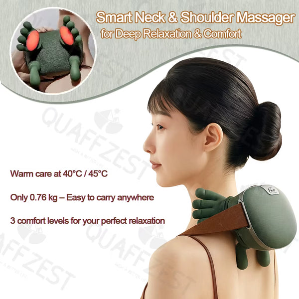 Cordless Neck & Shoulder Massage Shawl
