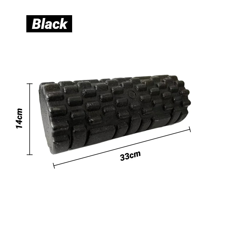 High-Density Solid Core for Muscle Recovery/Massage, Durable Fitness Tool 33Cm Foam Roller Yoga Massage