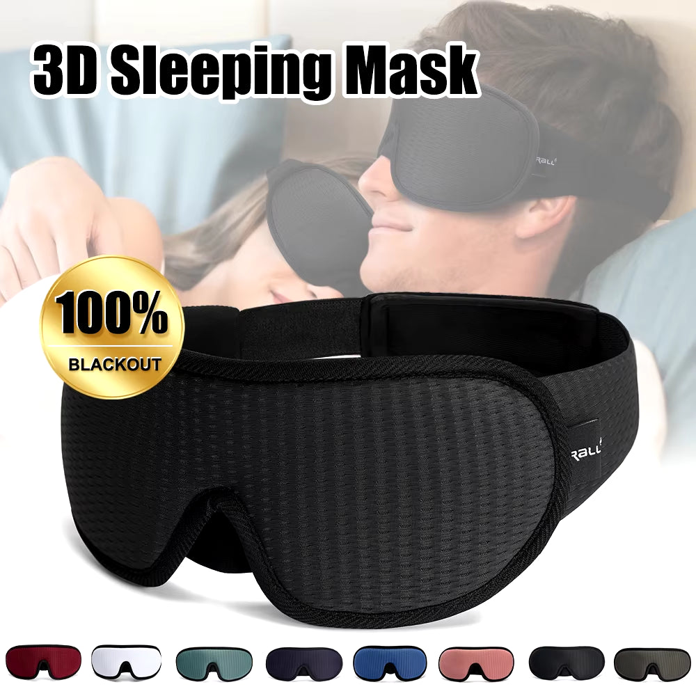 3D blackout sleep mask