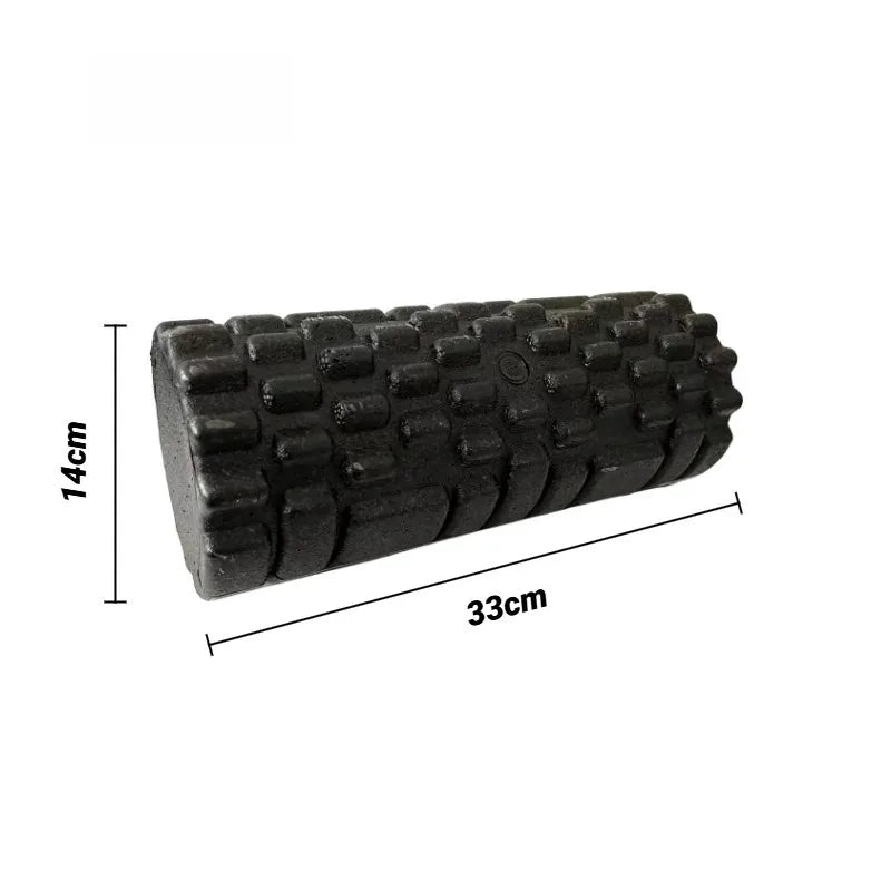 High-Density Solid Core for Muscle Recovery/Massage, Durable Fitness Tool 33Cm Foam Roller Yoga Massage